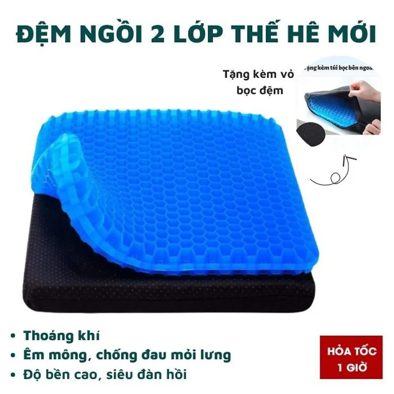 Đệm flex dày 2 lớp - 1kg