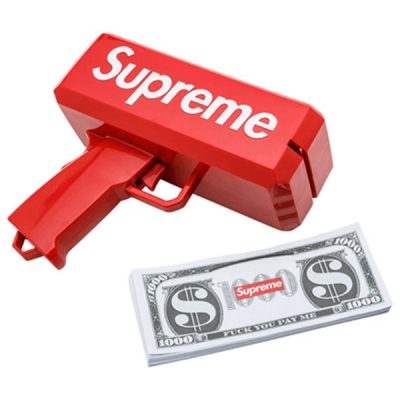 Súng bắn tiền Supreme có kèm pin