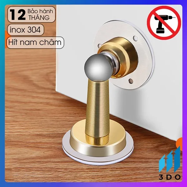 Hít Cửa Inox Hút Chân Ko (Thùng 100)