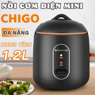 Nồi Cơm Điện Mini Chigo 1.2L ( Thùng 8 cái)