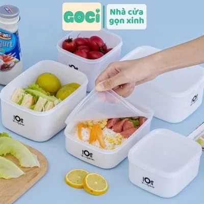 Hộp Đựng Đồ Tủ Lạnh Có Nắp 900 ml ( Thùng 165 )