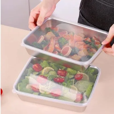 Hộp Đựng Inox Thực Phẩm - SIZE LỚN (Thùng 150)